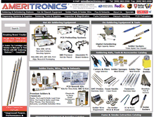 Tablet Screenshot of ameritronics.com